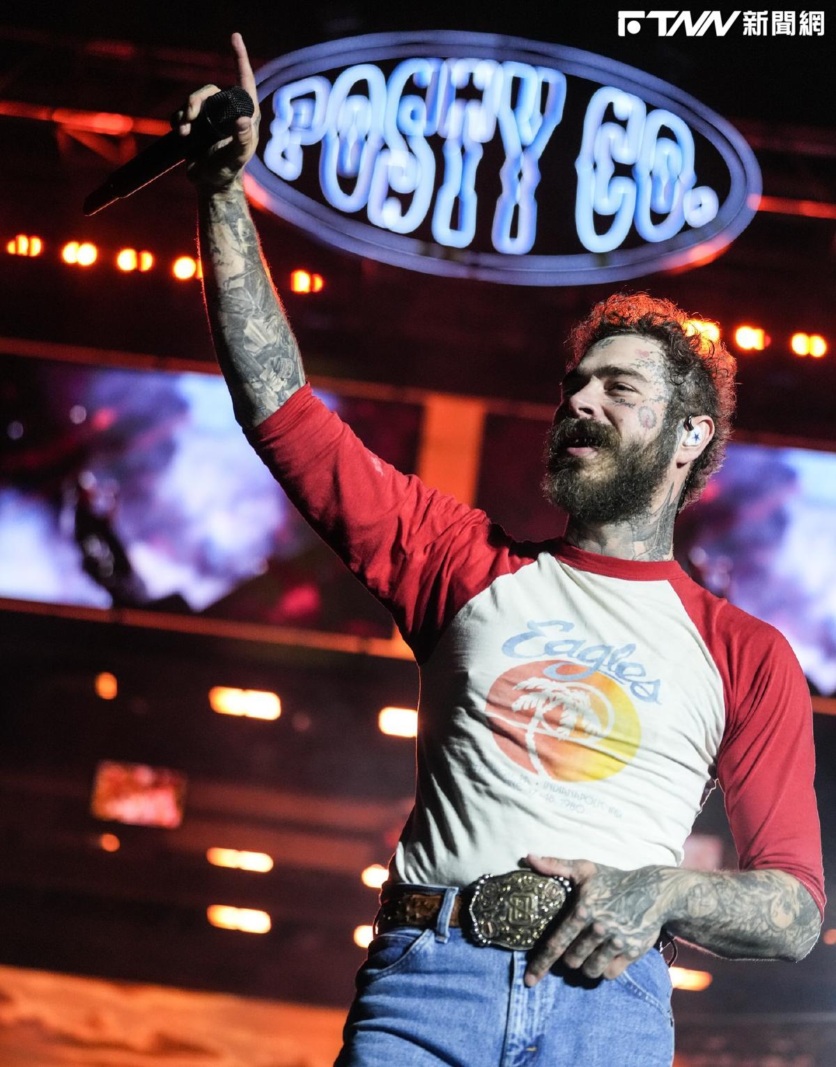 Post Malone 巨星馬龍來台開唱！9月19日空降高雄世運　「這類人可以搶