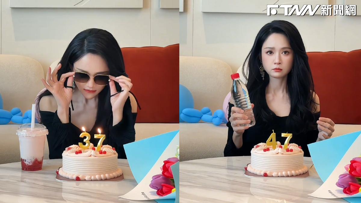 影／47歲陳喬恩過生日　偷插37歲蠟燭慘被巴頭