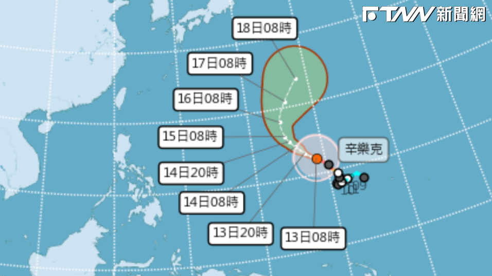 辛樂克登「4月風王」！68年來最強颱風現身　路徑將大迴轉